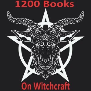 1200 Witchcraft Books Collection: Occult Ebooks (Digital Download)