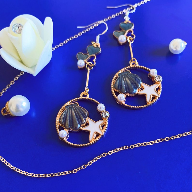 Genshin Impact Inspired Yelan Earrings Etsy