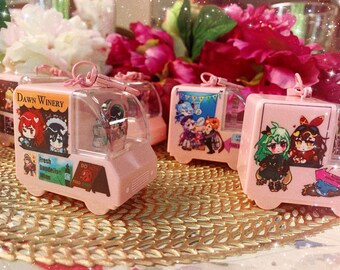 Genshin Harbingers Archons Columbina Venti Yoimiya Truck Charms