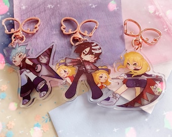 Soul Eater Meister and Weapon Double-Sided Acrylic Charms