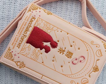 Kacchako Forever Vintage Book Crossbody Purse