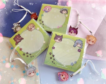 Alien Stage Ivantill Mizisua Hyuluka Square Notepads