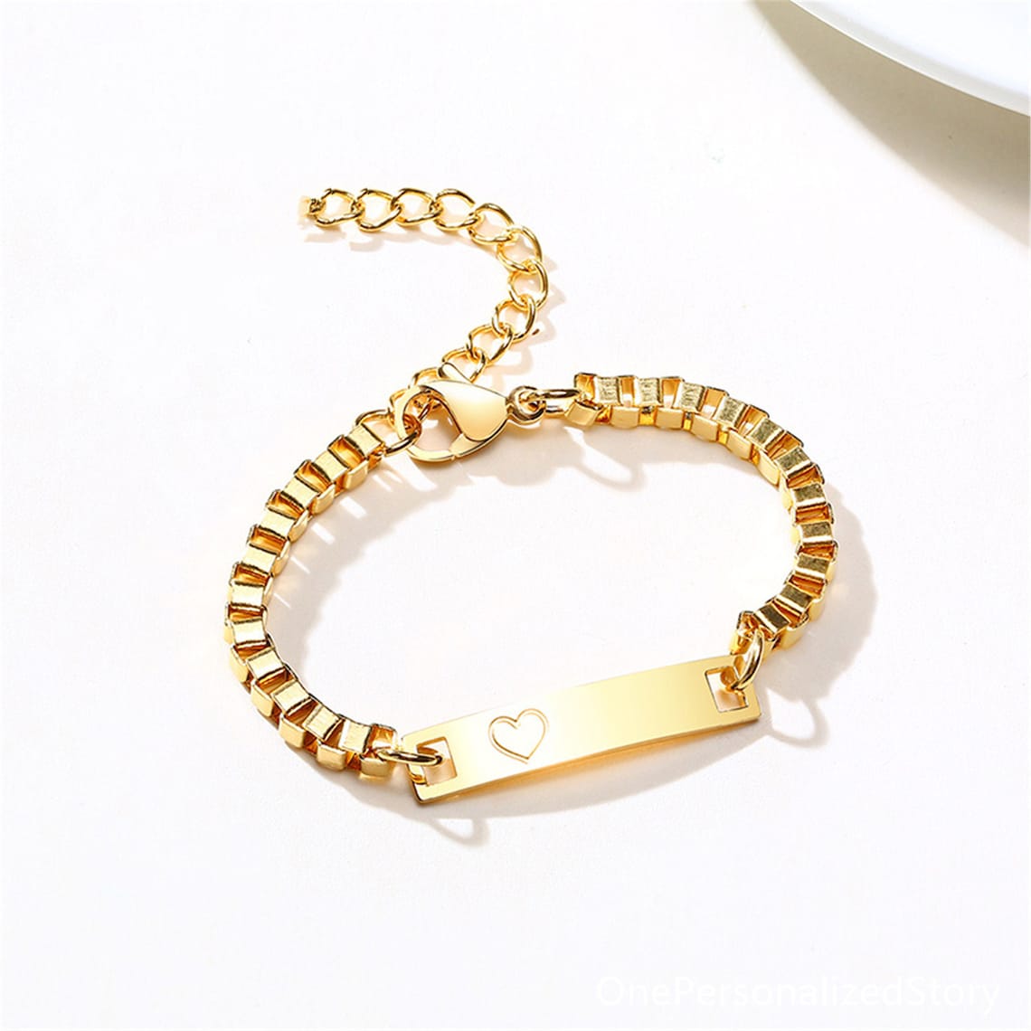 Engraved Baby Name BraceletToddler BraceletChild ID Bracelet Etsy