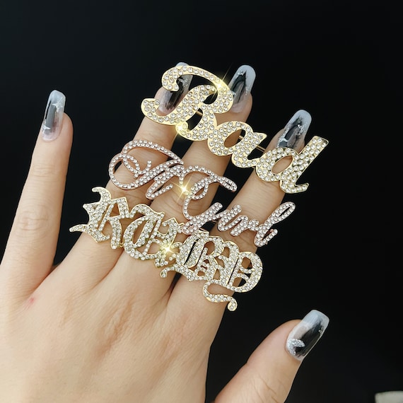 Diamond knuckle ring deals