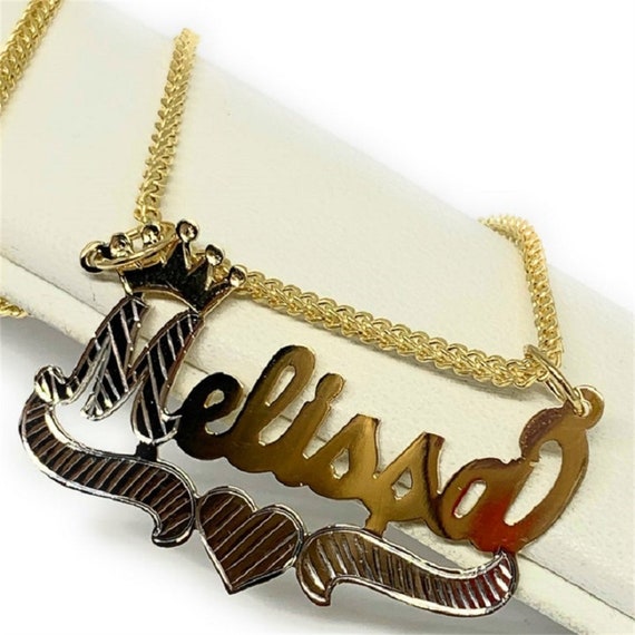 Name Plate Necklace Nameplate Necklace Custom Name Necklace Chain