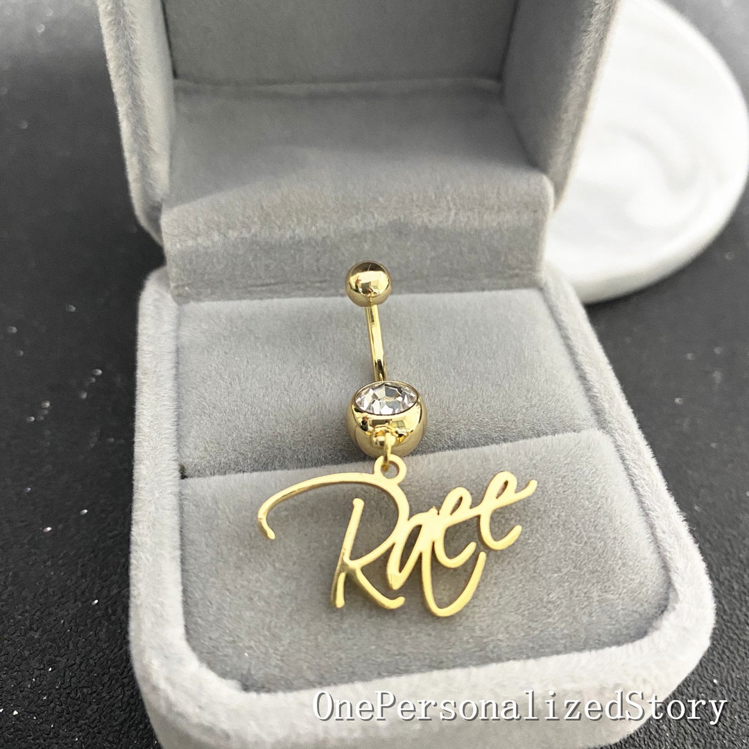 Name belly deals button rings