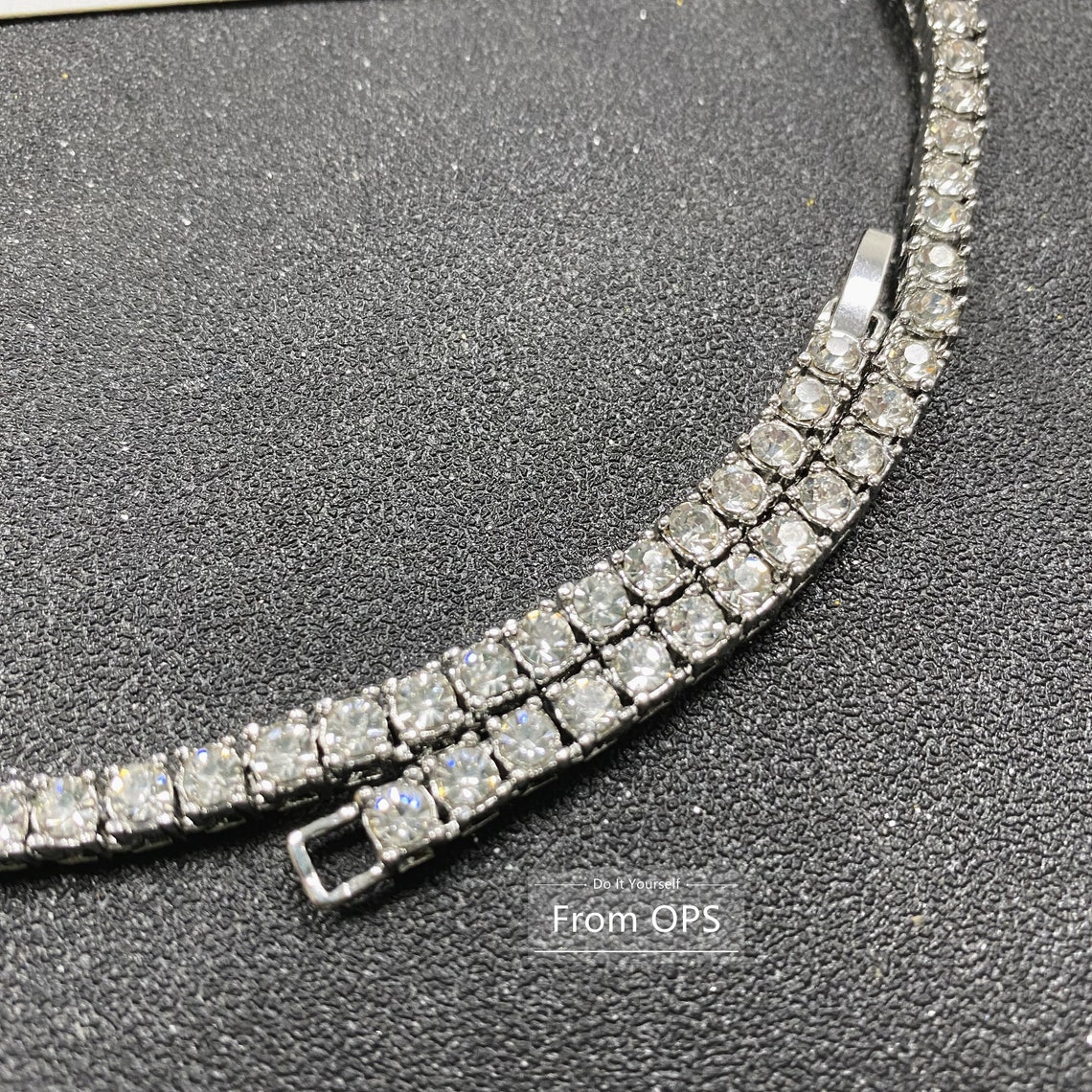 Iced Out DiamantTennisKette Halskette Herren Schmuck CZ Etsy