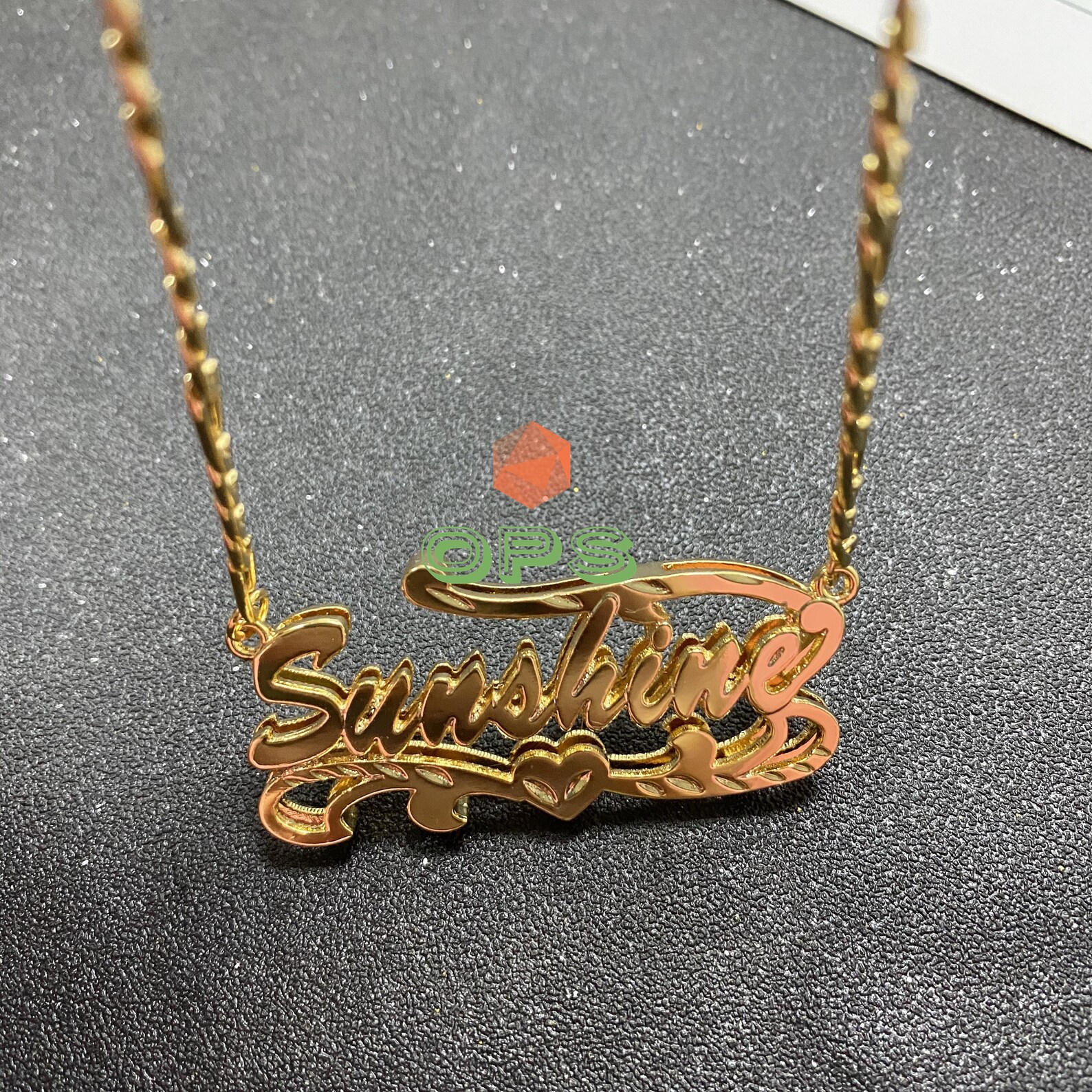 Custom 3D Name Necklace: Stainless Steel, Personalized Gift - Etsy