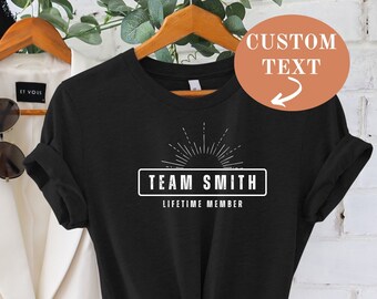 Custom Name Lifetime Member Sunrise Shirt, Camp Shirts, Summer Trip T-shirts, Hiking Shirts, Camping Tee, Nature Lover Shirt