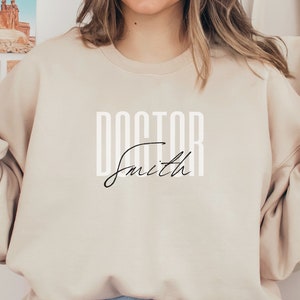 Personalized Doctor Smith Shirt, Custom Last Name, Physicians Shirt, Doctor, Gift for Medical Doctor