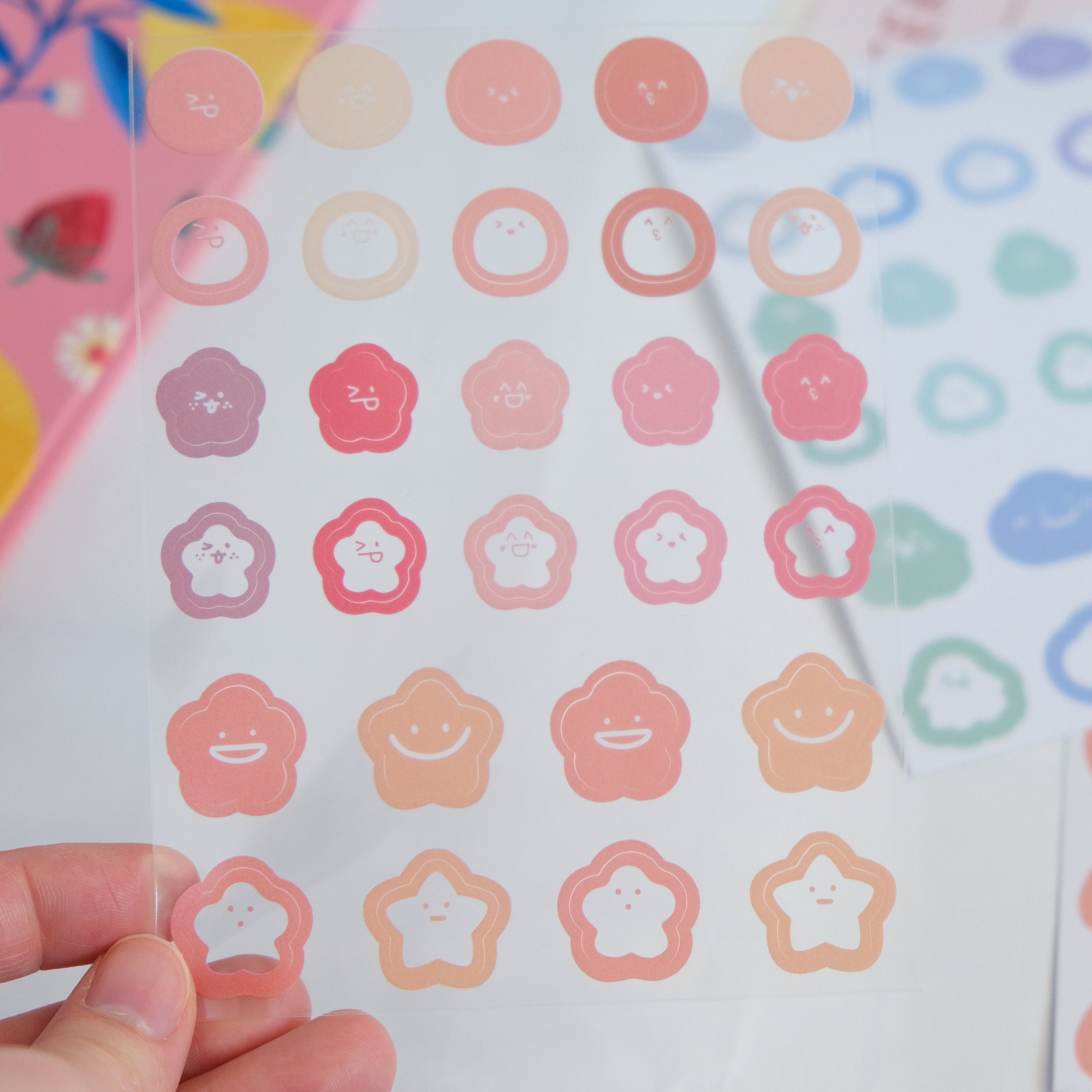 Happy Face | Stationary | Planner Sticker | Journal | Scrapbooking ...