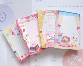 Leuk mininotitieblok | Memoblok van 100 vel voor dagboek, planner