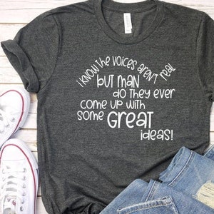 SVG lustige Spruch - Humor SVG-Datei - Stimmen in meinem Kopf - Svg-Datei - Svg-Dateien für - Svg Tshirt - Cricut - Silhouette - Svg - Png - Dxf - Eps