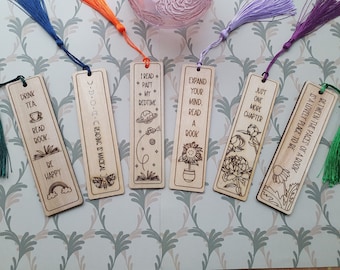 Bookmark, handmade bookmark, wooden bookmark, gift for book lovers