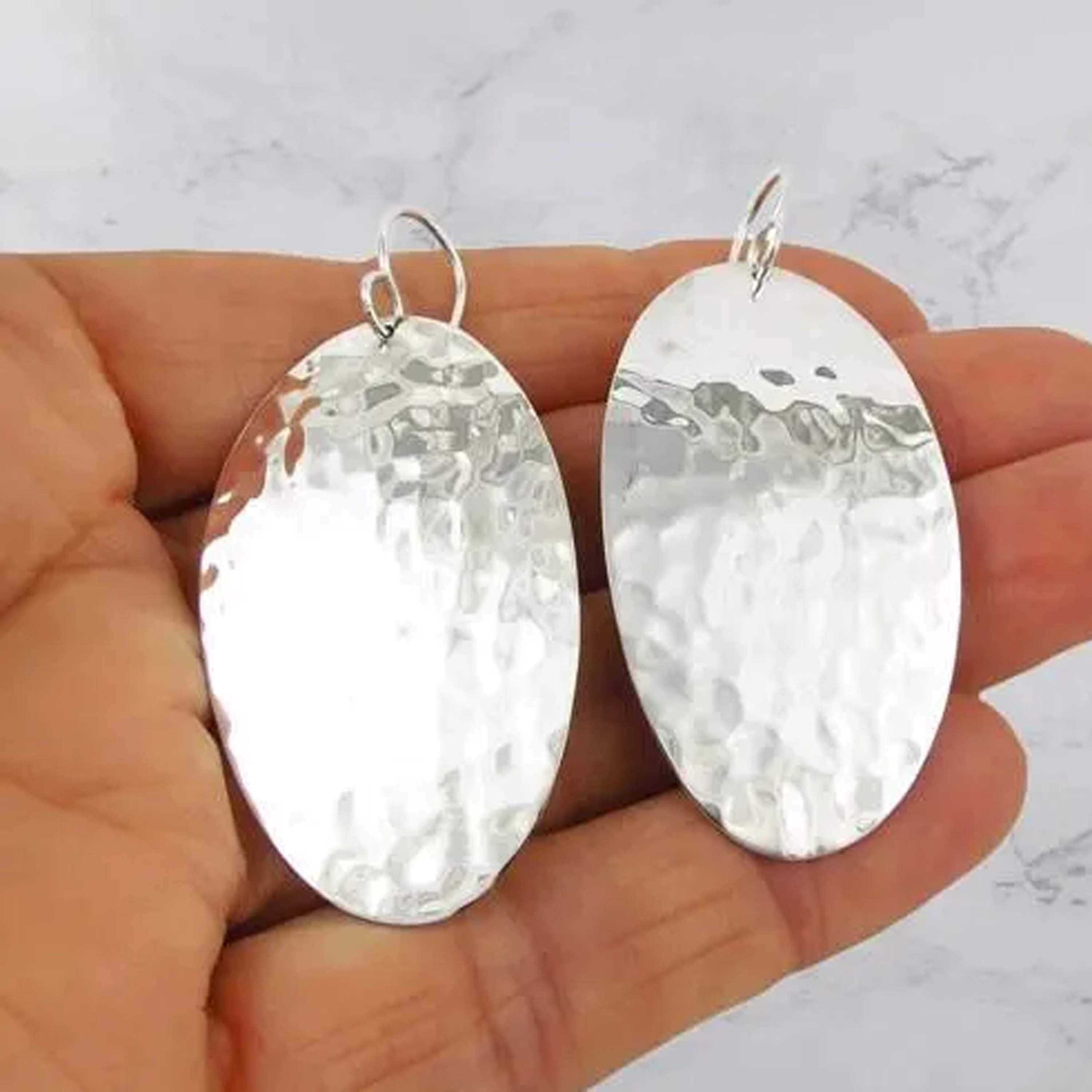 Orecchini pendenti da donna in argento amazzonite, stile boho