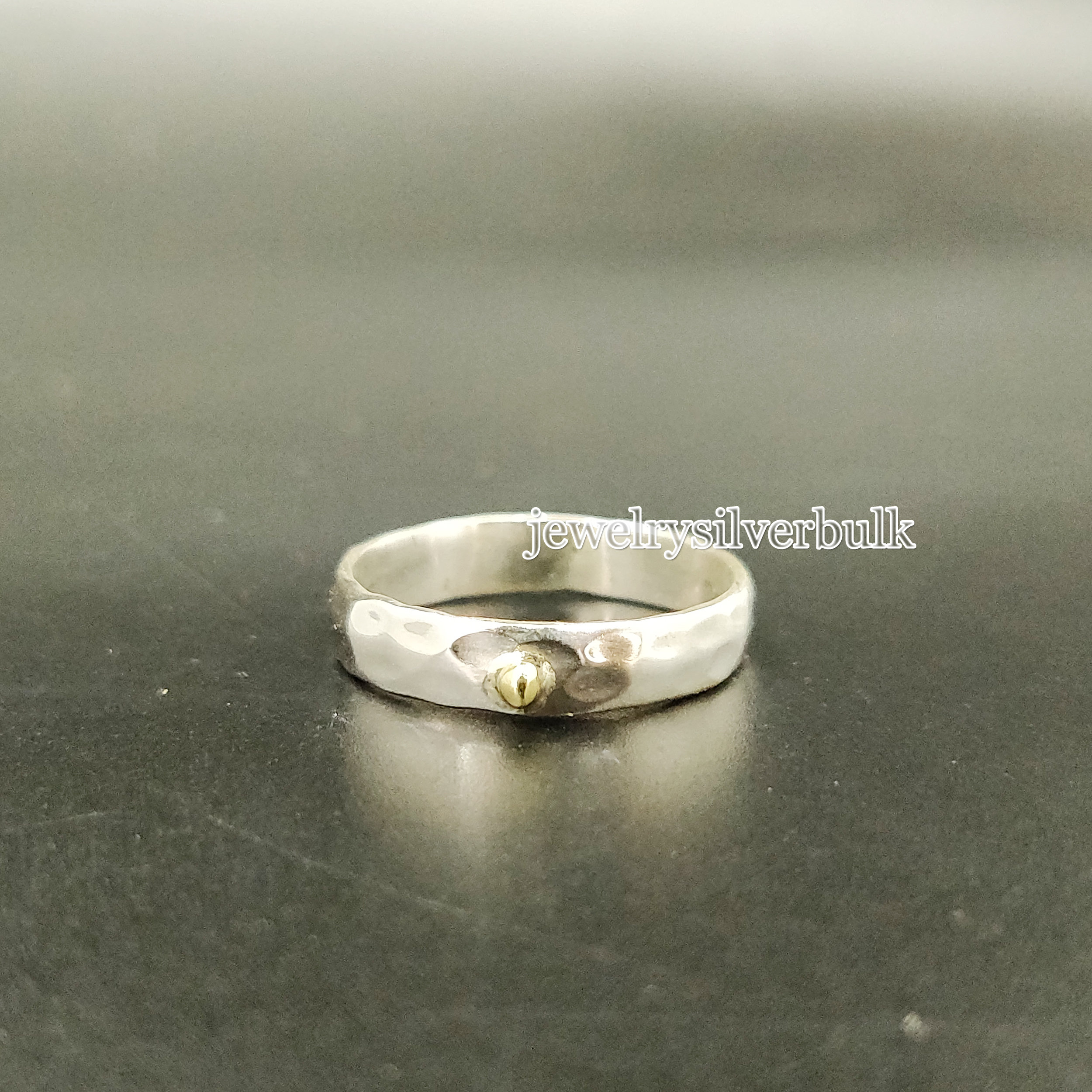 925 Sterling Silver Anxiety Ring Worry Ring Brass Beads Etsy