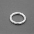 925 Sterling Silver Thick Stacking Ring Chunky Full Round Plain Band Wedding Ring Minimalist Handmade Ring Gift for Her Everyday Jewelry