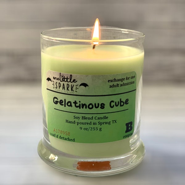 Gelatinous Cube Plush Etsy