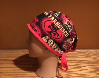 49ers Skull Cap - Etsy