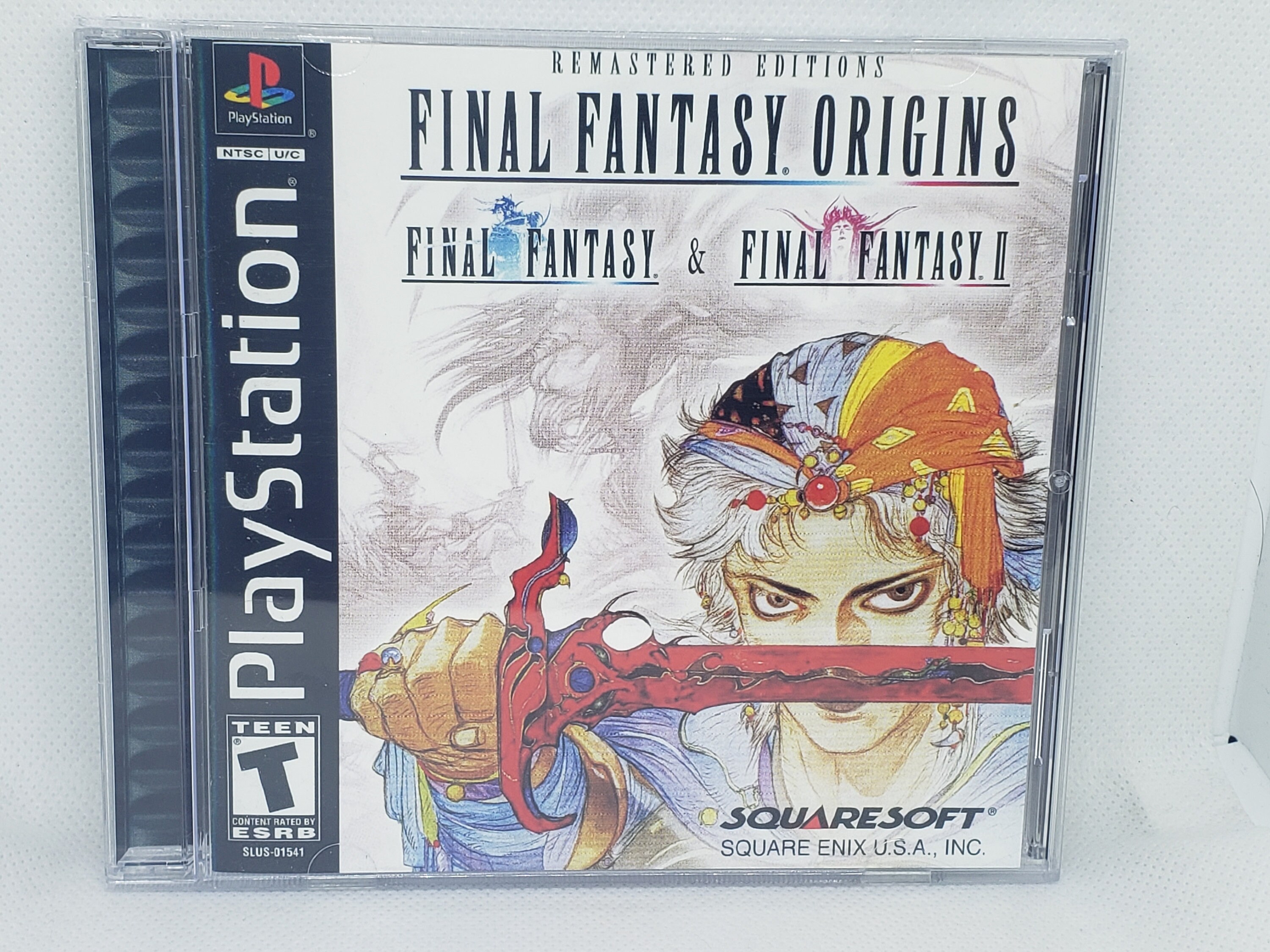 Final Fantasy Origins PS1 Reproduction Case NO DISC Fast Etsy