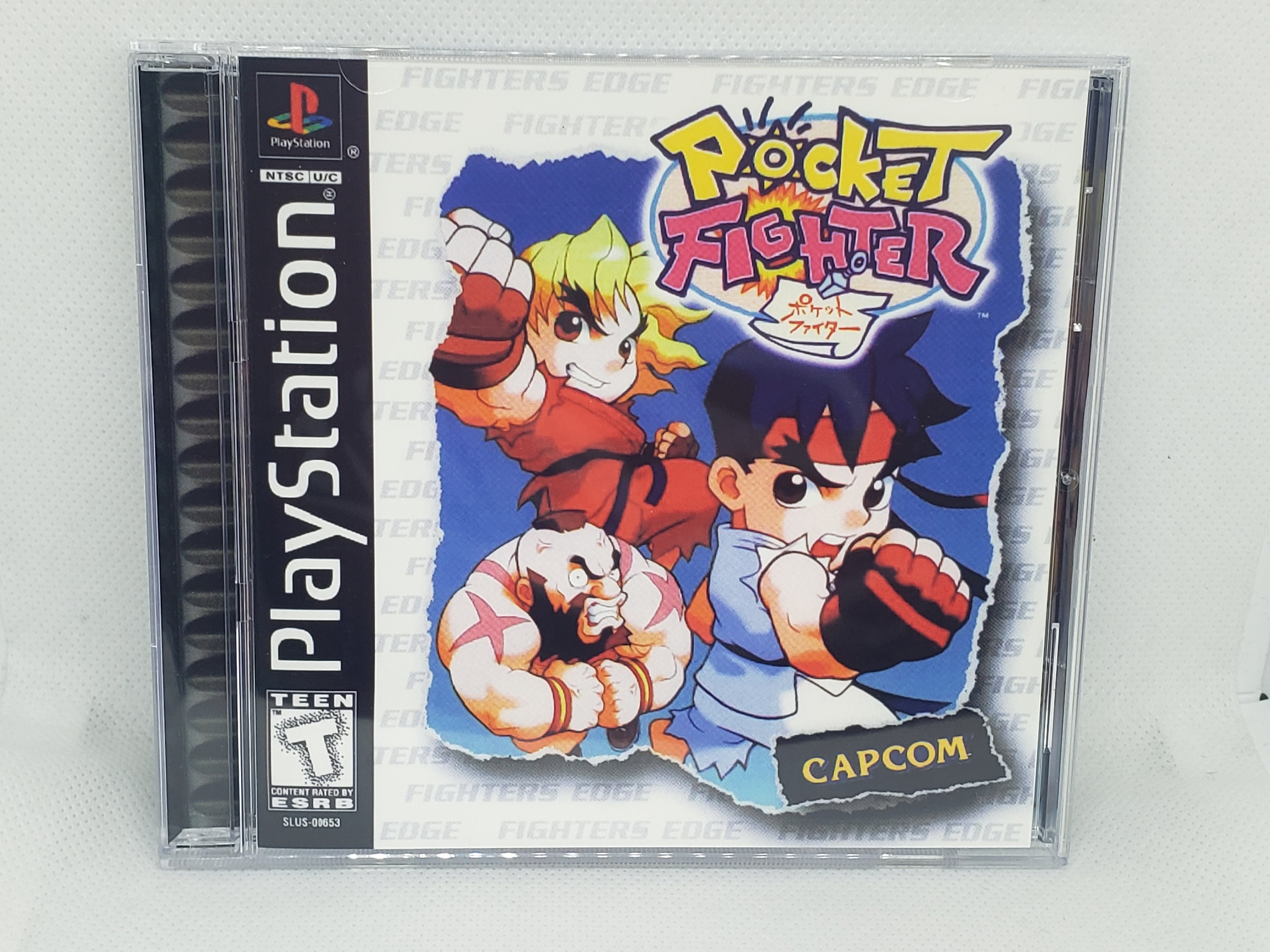 Pocket Fighter PS1 Caso de reemplazo personalizado SIN DISCO Etsy