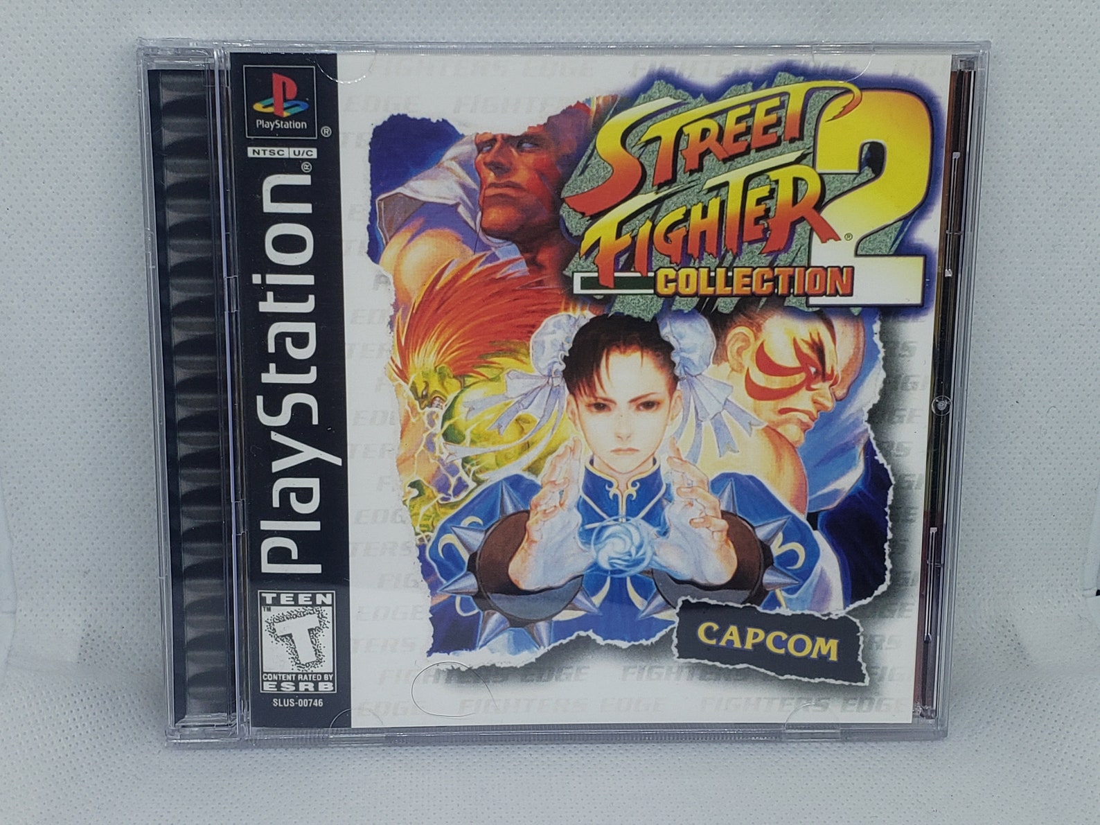 Street Fighter Collection 2 Ps1 Reproduction Case No Disc Fast Etsy 