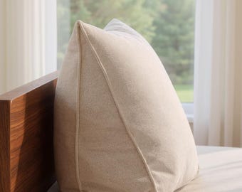 Tagesbett Bezug IKEA Hemnes – Cord Streifen Cappuccino, Handgefertigt mit Kissen Optionen cm