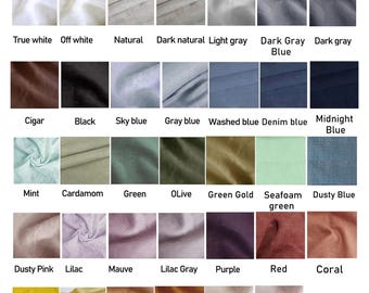 Fabric swatches, Linen fabric samples for curtains/roman shades/clothes,Linen fabric by meter