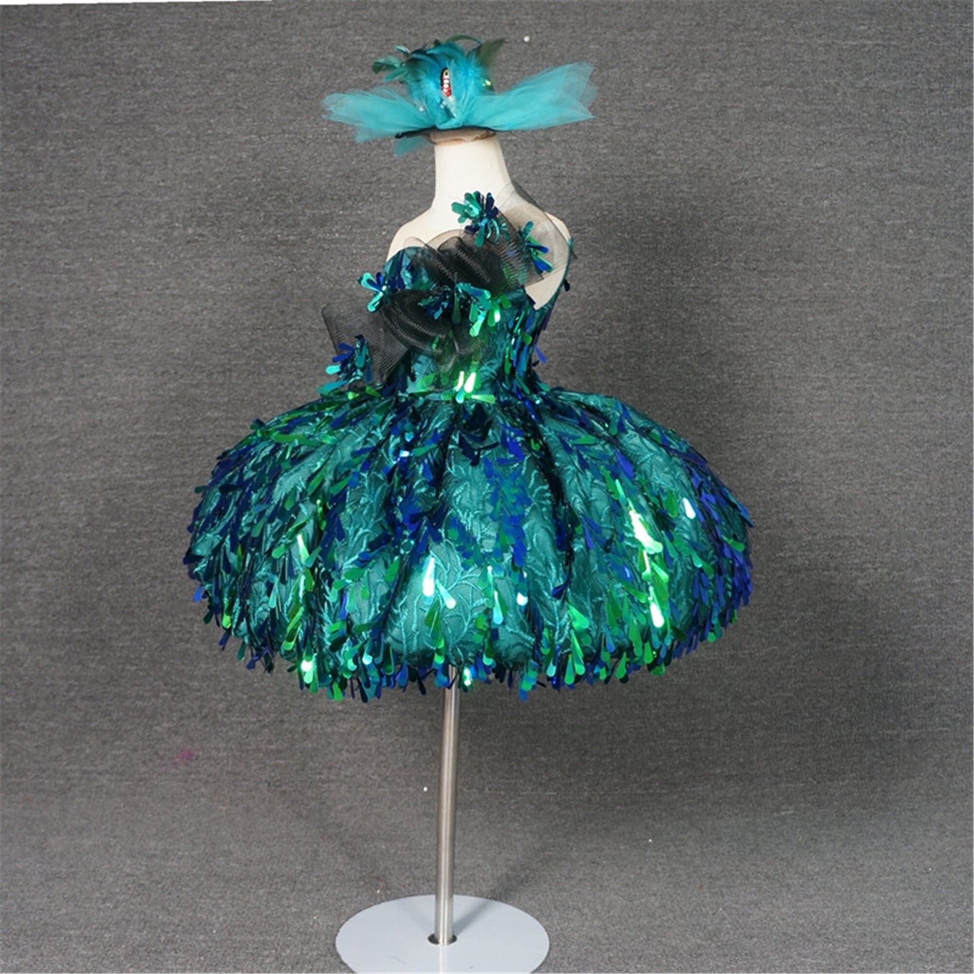 Luxury Green Peacock Bubble Toddler Girls Birthday Party - Etsy