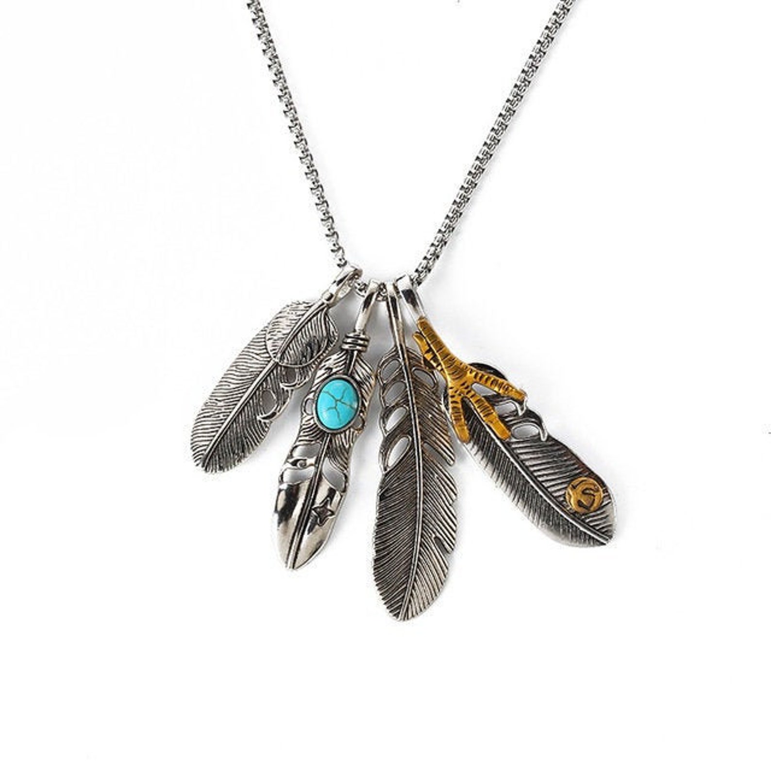 Kay jewelers feather necklace Clearance