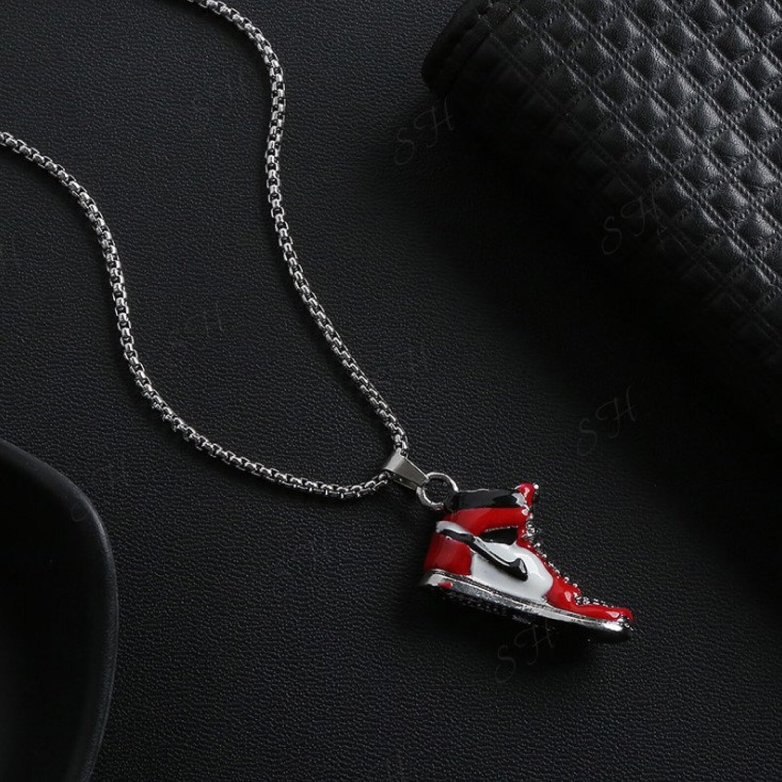 The Sneaker Pendant Necklace Sports Shoes/Basketball Shoes Etsy