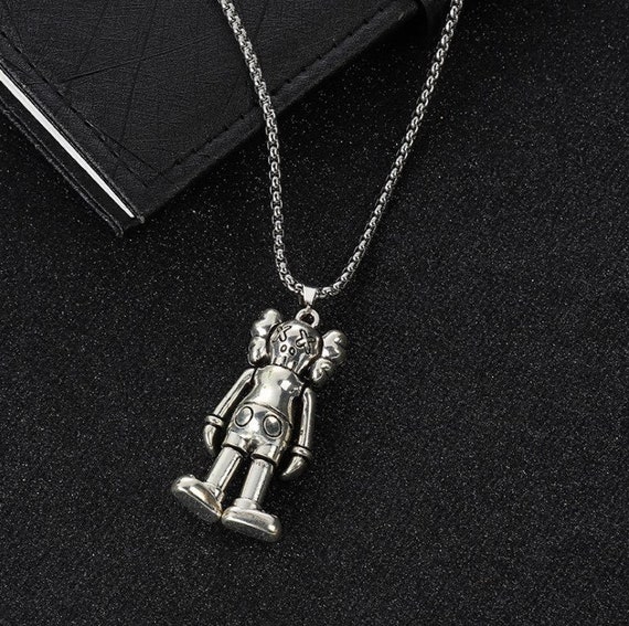 Kaws Pendant Necklace Jewelry Gifts 3D Kaws with movable Etsy