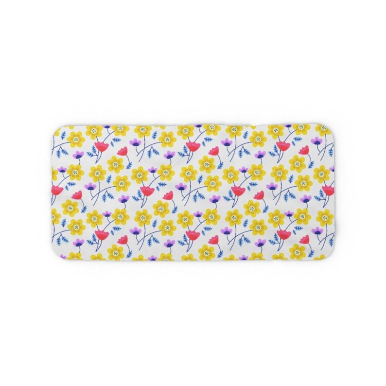 Yellow Flowers Blanket Scarf