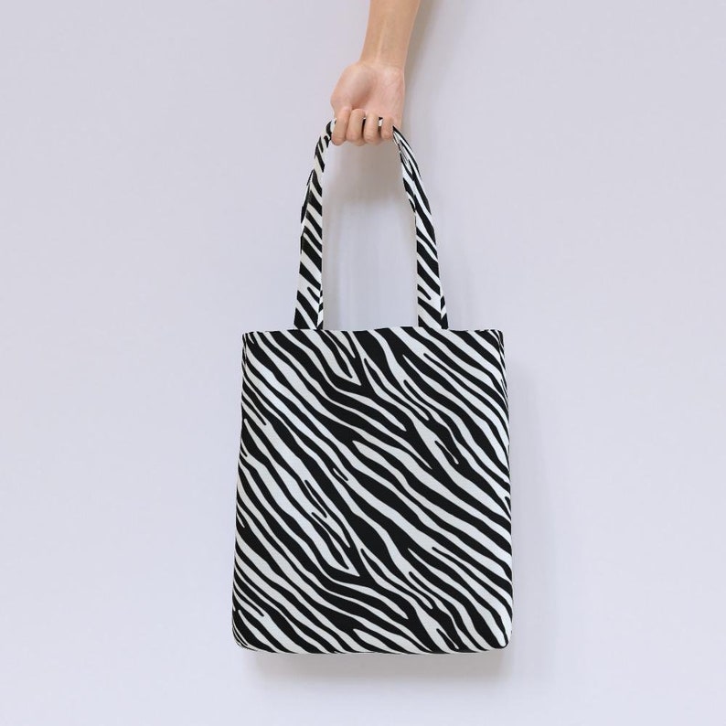 Zebra Tote Bag