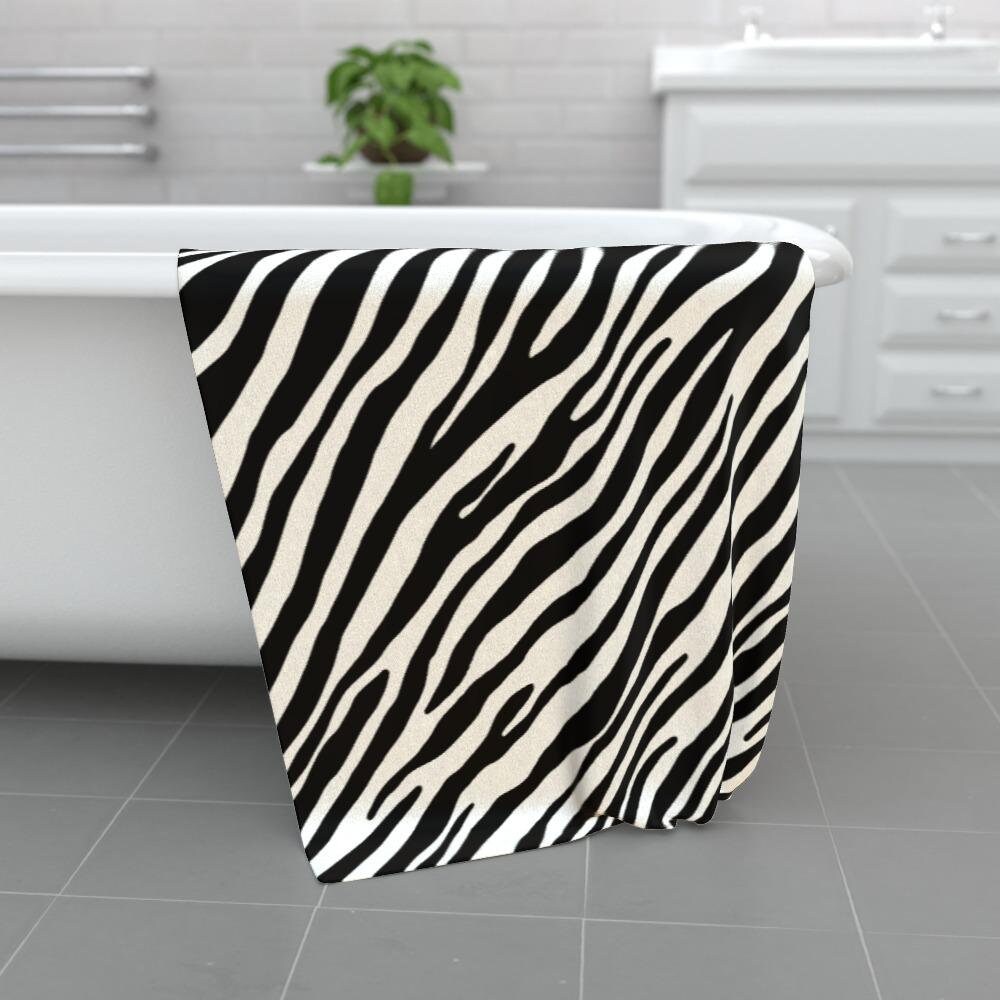 Towel Zebra Etsy