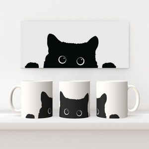 Taza de cerámica de 11 oz - Gatito