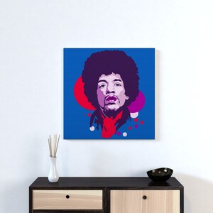 Wall Canvas - Legends - Jimi Hendrix