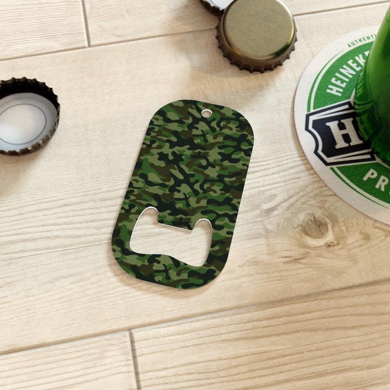 Bottle Openers Camo Green