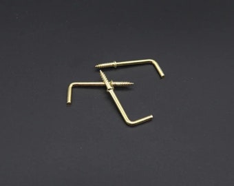 1pc Hooks for keys, Key Holder for Wall , Metal Hooks, Key Rack, Hook For Key, Wall Hooks, Hook, Gold hook for key 38x15 mm