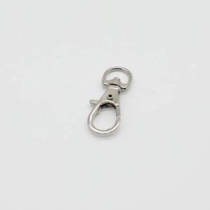 Karabine for key, Carabiner Hook Metal, Keychains, Carbine for bags, Carabiner lock, Silver carabiner, Carabiner clasp, Oval carabiner 32mm