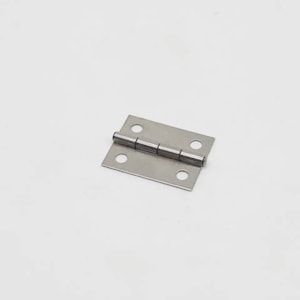 5er Set Mini Scharniere, Schmuckscharniere, Schmuckscharniere, 25x20mm, Silberscharniere, für Schmuckschatullen.