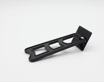 120x45 mm Black Leg for photo frames, Frame stand, Easel stand, Picture frame stand, Photo frame stand, Picture frame leg, Plastic Frames