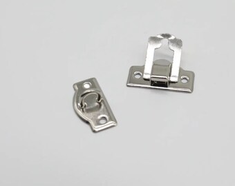 10er-Set Vintage Metallschlösser Für Schmuckkästchen - Antik Gold, Messing & Silber