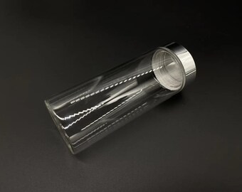 Frascos pequeños de vidrio, 10 unidades, mini frascos, frascos en miniatura, frascos para hierbas, 47 x 120 mm, 120 ml
