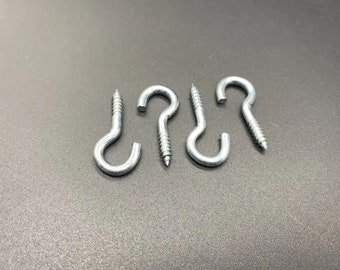 1pc Hooks for keys, Key Holder for Wall , Metal Hooks, Key Rack, Hook For Key, Wall Hooks, Hook, Silver hook for key 31x14 mm