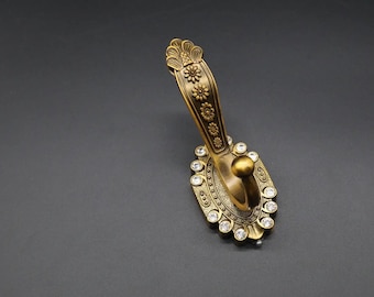 Gold Hook, Vintage Brass Wall Hook, The furniture hanger, Hook, Wall hook, Gold hook 70x50 mm