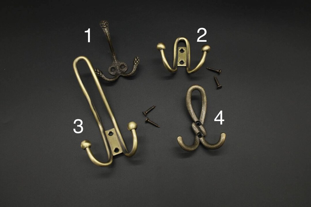 Bronze Wall Hook Colorful, Minimalist, and Unique Hooks for Wall ...