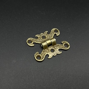 Messing Schmetterling Scharniere, Schmuckschatulle Scharnier, Metalldekor, Kleine Box Scharniere, Mini Metall Scharnier, Dekorative Scharniere, Metall Scharniere, Box Scharniere