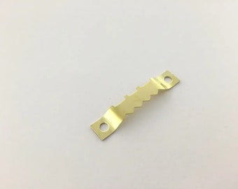 Gold Sawtooth hanging, Suspension bracket for frame, Picture Frame Hook, Hanger picture, Frame hook, Hangers, Picture hanger, Frames