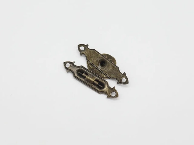 Antique Tool Box Lock Vintage Lock Wooden Box Lock Etsy